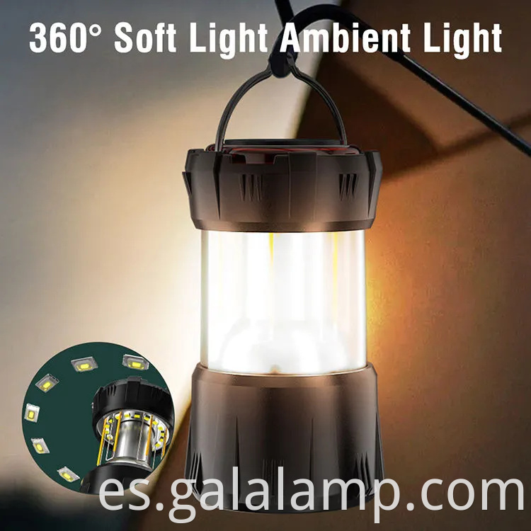 Ligera LED recargable ultra brillante para aventuras al aire libre
